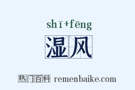 湿风是什么意思的图片